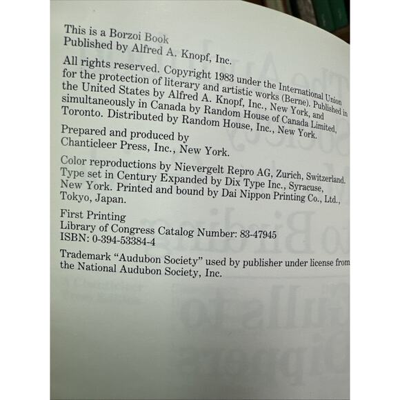 The Audubon Society Master Guide to Birding, Vol. 2: Gulls to Dippers - Picture 6 of 6